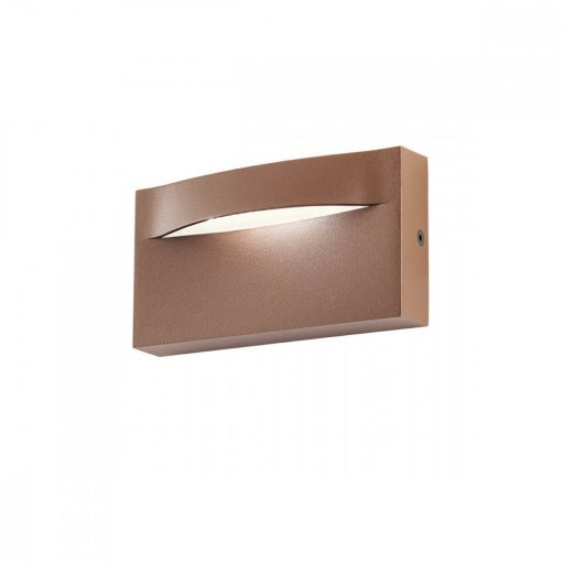 Outdoor Wall Lamp Brown POLIFEMO REDO 90427