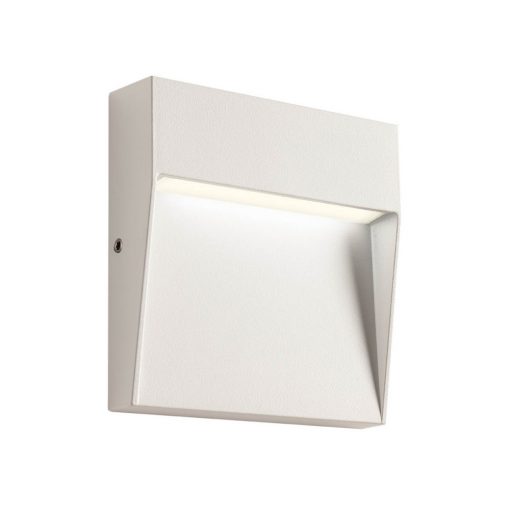 Outdoor Wall Lamp Matt White LANDER REDO 90474