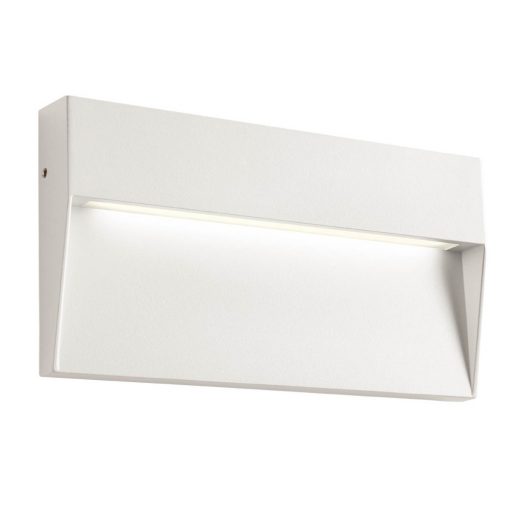 Outdoor Wall Lamp Matt White LANDER REDO 90480