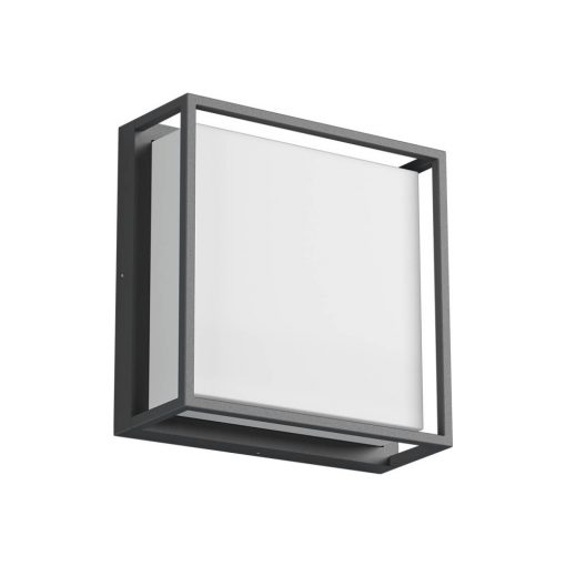 Outdoor Wall Lamp Dark Gray QUADRIS REDO 90565