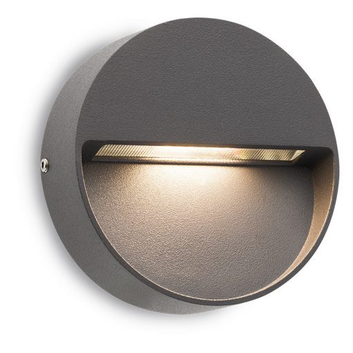 Outdoor Wall Lamp Gray EVEN REDO 9149