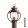 Outdoor Floor Lamp Brown COMPASS REDO 9573