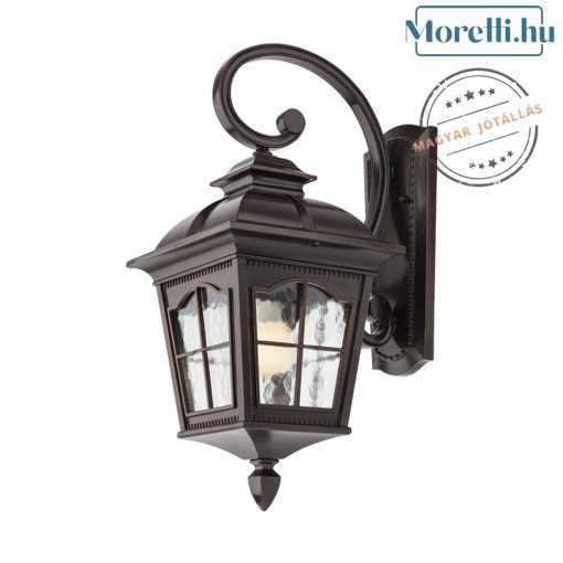 Outdoor Wall Lamp Brown YORK REDO 9647