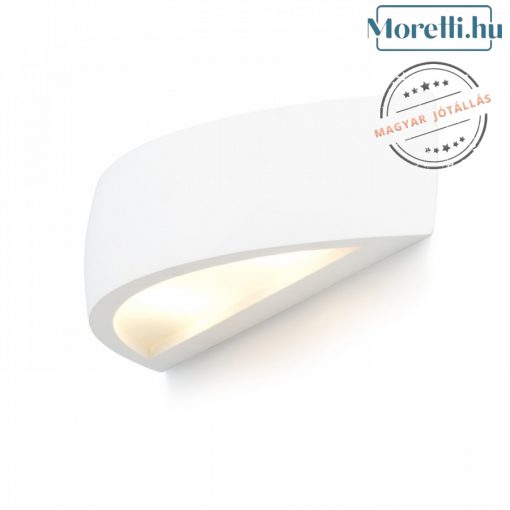 Wall Lamp White CRESCENT RENDL R10266