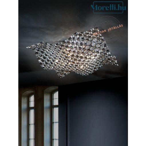 Ceiling Lamp Chrome SATIN SCHULLER 160674