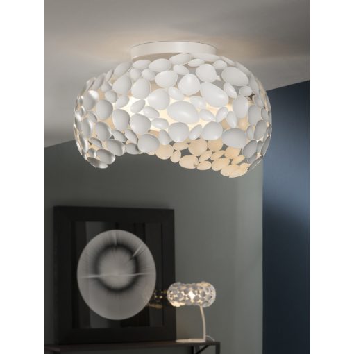 Ceiling Lamp White NARISA SCHULLER 266847