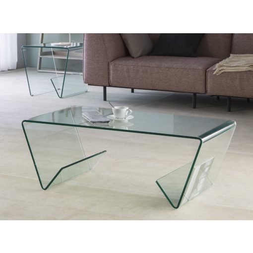 SCHULLER-553095 GLASS SMOKING TABLE