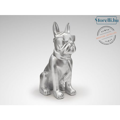 SCHULLER-722582 BULLDOG FRANCES SILVER STATUE