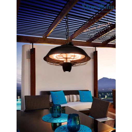 Outdoor Pendant Black HEAT VINTAGE SCHULLER 747158