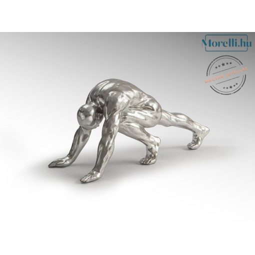 SCHULLER-767057 ASANA STATUE IN SILVER