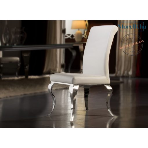 SCHULLER-792538 BAROQUE WHITE CHAIR