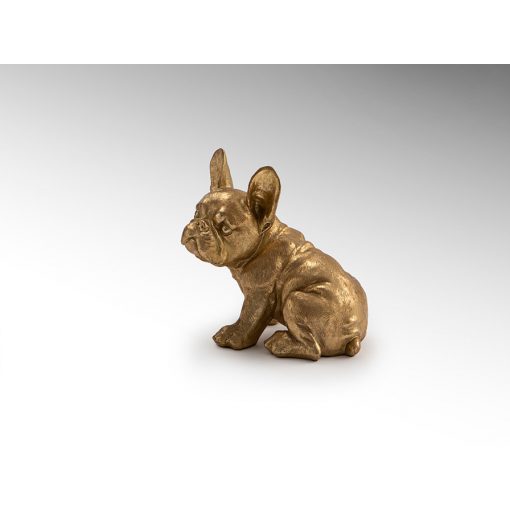 SCHULLER-816601 BULL FRANCES STATUE IN GOLD