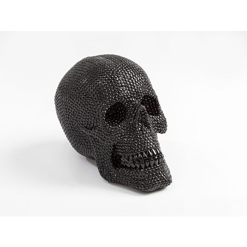 SCHULLER-824729 CALAVERA STATUE IN BLACK