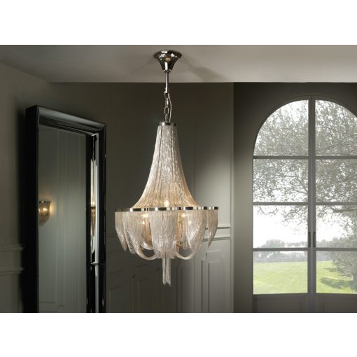 Chandelier Chrome MINERVA SCHULLER 872853