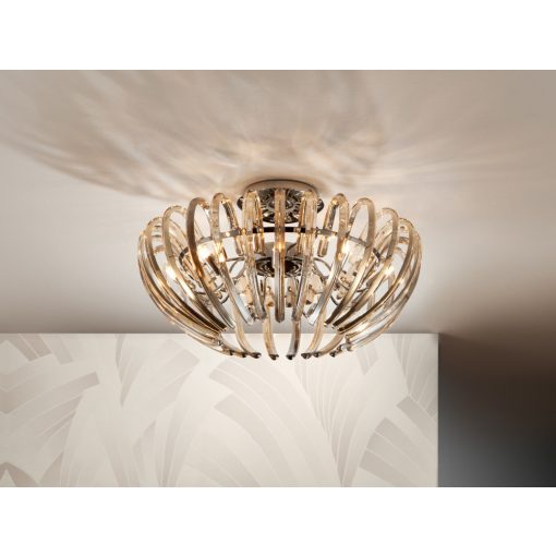 Ceiling Lamp Chrome ARIADNA SCHULLER 876360