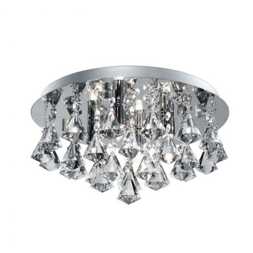 Bathroom Ceiling Lamp Chrome HANNA SEARCHLIGHT 2204-4CC