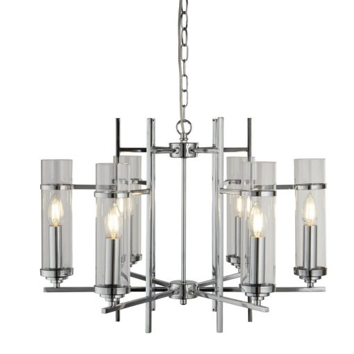 Chandelier Chrome MILO SEARCHLIGHT 3096-6CC