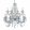 Chandelier Chrome MARIA THERESE SEARCHLIGHT 399-12