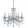 Chandelier Chrome MARIA THERESE SEARCHLIGHT 399-5