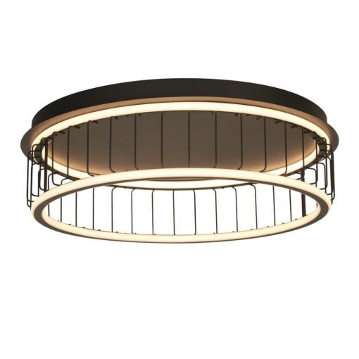 Ceiling Lamp Black CIRCOLO SEARCHLIGHT 54216-1BK