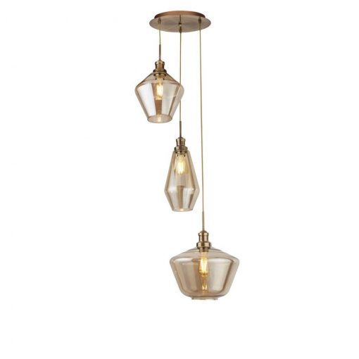 Pendant Amber MIA SEARCHLIGHT 5423-3AB