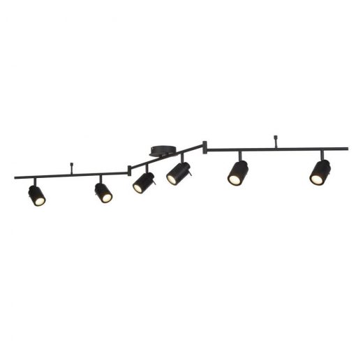 Bathroom Ceiling Lamp Black SAMSON SEARCHLIGHT 6606BK