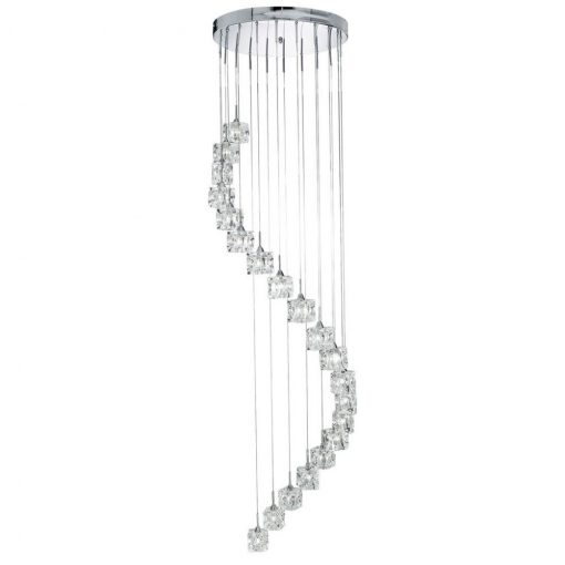 Pendant Chrome ICE CUBE SEARCHLIGHT 6720-20-LED