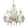 Chandelier Gold MARIA THERESE SEARCHLIGHT 699-12