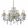 Chandelier Gold MARIA THERESE SEARCHLIGHT 699-8