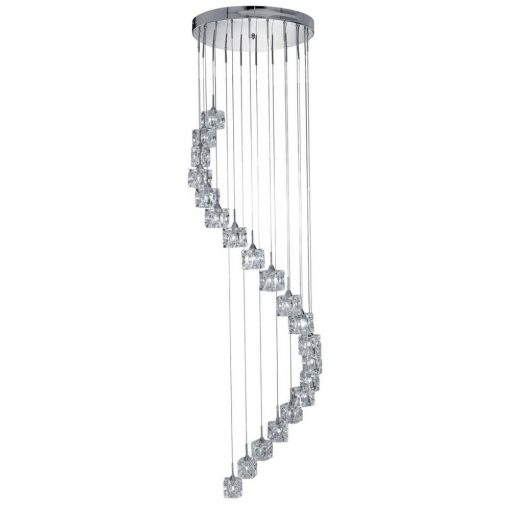 Pendant Chrome ICE CUBE SEARCHLIGHT 7820-20-LED