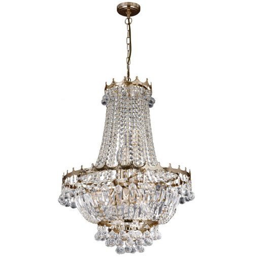 Chandelier Gold VERSAILLES SEARCHLIGHT 9112-52GO