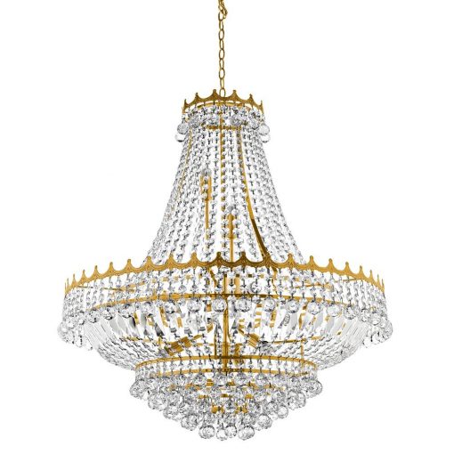 Chandelier Gold VERSAILLES SEARCHLIGHT 9112-82GO