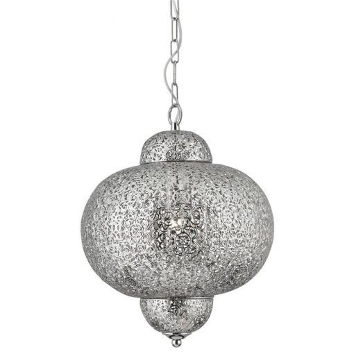 Pendant Satin Silver FRETWORK SEARCHLIGHT 9221-1SS