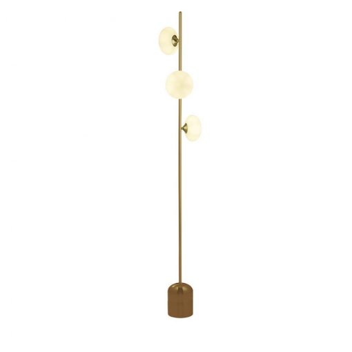 Floor lamp Gold PEBBLE SEARCHLIGHT EU94040-3GO