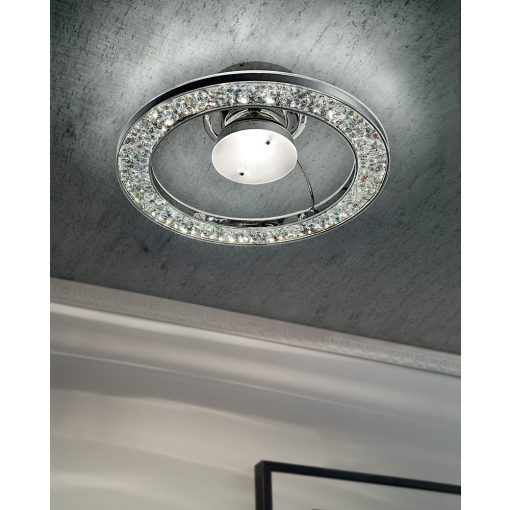 Ceiling Lamp MALÉ Chrome SIL LUX LS-4-267