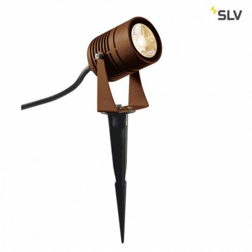 Outdoor Plant Lighting Lamp Rust LED SPIKE SLV 1002203