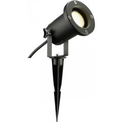 Outdoor Plant Light Lamp Black BIG NAUTLIS SLV 227410