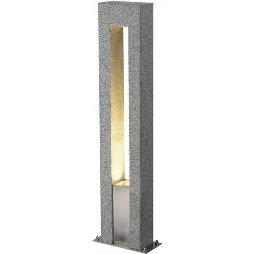 Outdoor Floor Lamp Gray ARROCK ARC SLV 231420