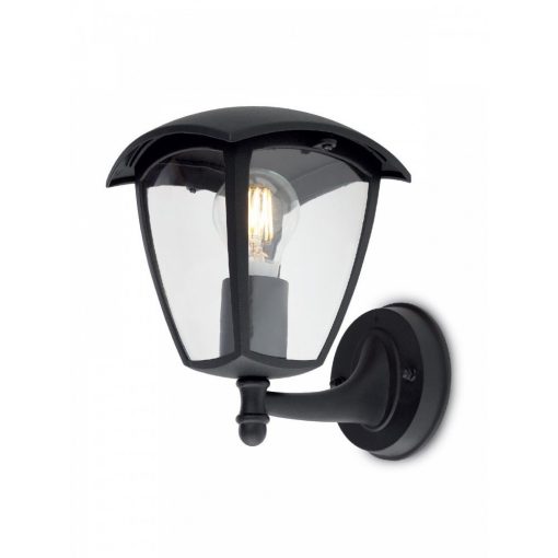 Outdoor Wall Lamp Matt Black EDMON SMARTER 9154