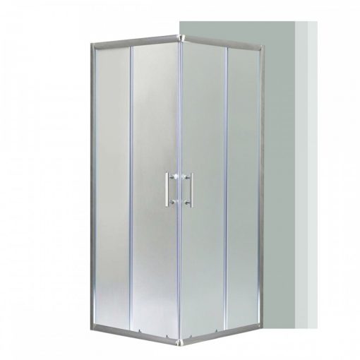 Spirit Matt 80x80 cm square shower cubicle, without shower tray