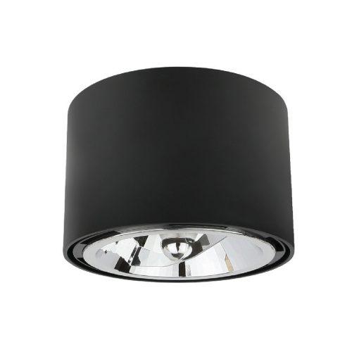 SPECTRUMLED SLIP005011 CHLOE CEILING LAMP AR111 IP20 round black