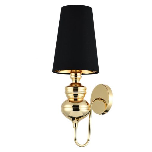 Wall Lamp Gold QUEEN STEP INTO DESIGN MB-8046-18-BLACK