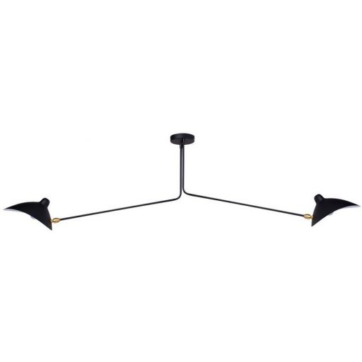 Ceiling Lamp Black CRANE STEP INTO DESIGN P8702