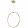 Pendant Gold ACIRCULO STEP INTO DESIGN ST-10453P-D600A-GOLD