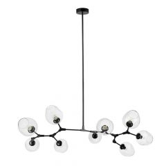   Pendant Black MODERN ORCHID STEP INTO DESIGN ST-1232-9-transparent