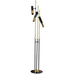 Floor lamp Gold GOLDEN PIPE STEP INTO DESIGN ST-5718-3