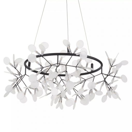 Pendant Black CHIC BOTANIC STEP INTO DESIGN ST-5860-80-black