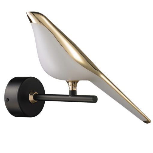 Wall Lamp Gold BIRD STEP INTO DESIGN ST-9008-W