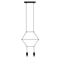 Pendant Black LINEA STEP INTO DESIGN XT037-2P