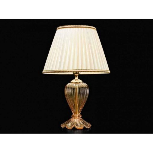 SYLCOM 1462-35-CP-D-CR-TOP1462-35 gold-white table lamp 1XE27 60W Ip20